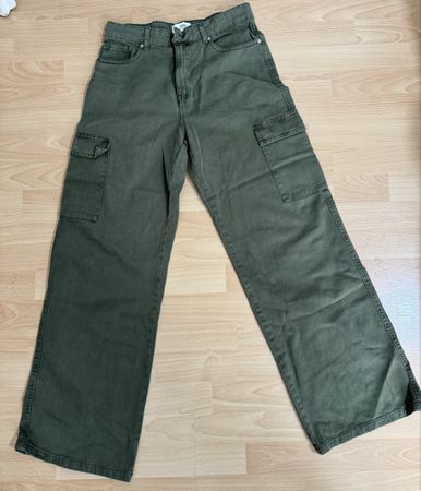 Grüne Cargo Hose von Denim , Grösse 40, Top Zustand