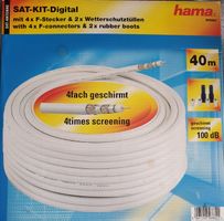 Hama SAT-KIT Digital, 40m, neuwertig