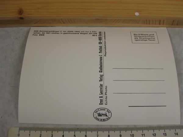 Cartoline postali: AK SVB Berner Tram Strassenbahn – Usato da Malters venduto da Marosko 1