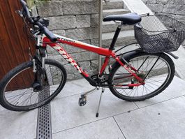 BMX Storm 300 Comfort 60 Fahrrad rot gebraucht mit Korb
