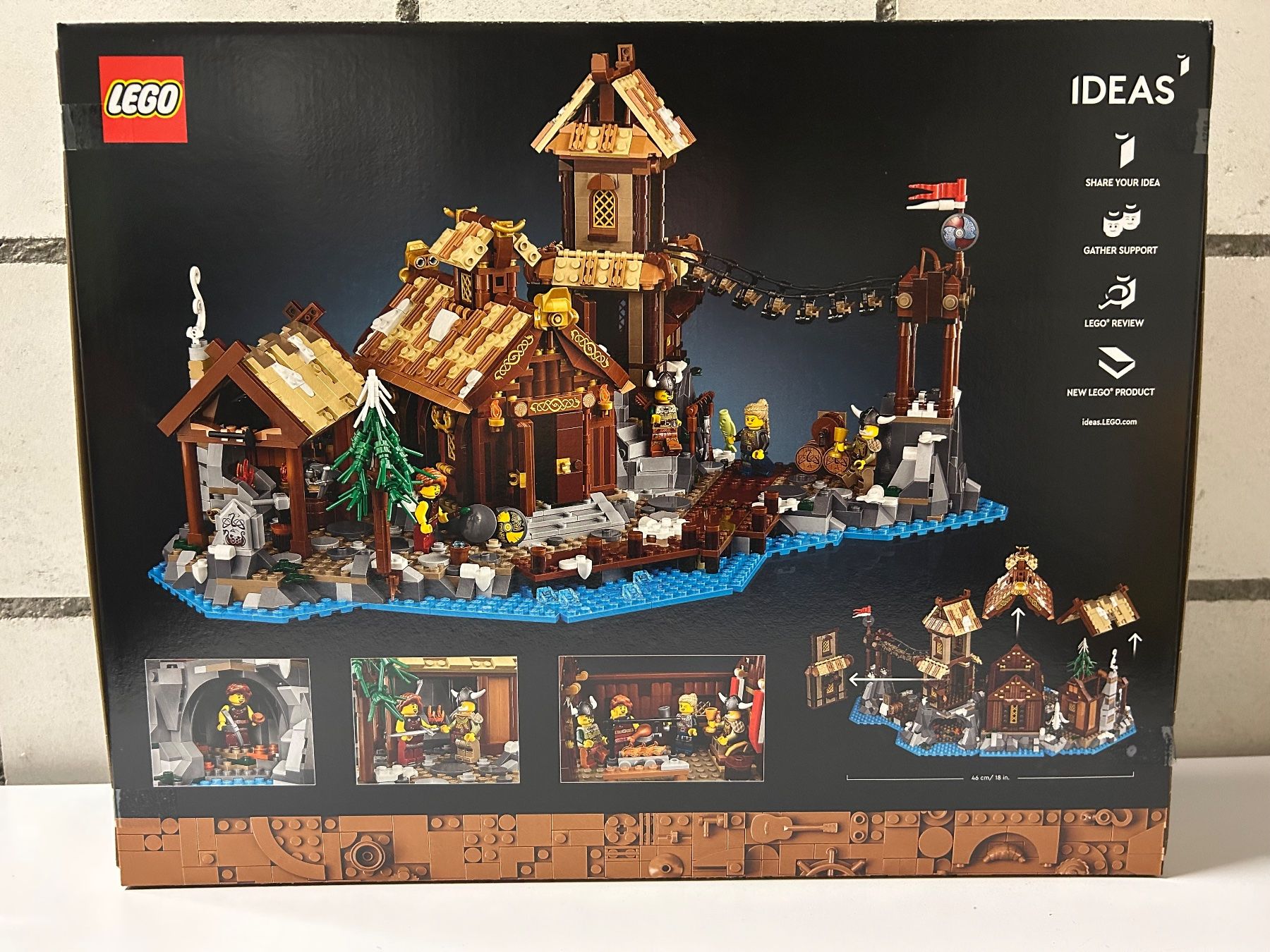Lego Kit di costruzioni: LEGO Ideas 21343 Wikingerdorf  NEU & OVP – Nuovo e nell'imballaggio originale da Wangen an der Aare venduto da SG94 1