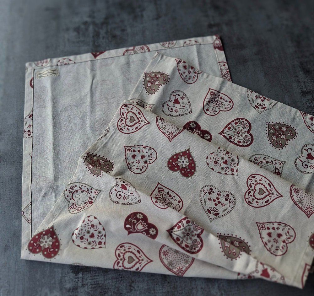 Sonstige Tischwäsche: Tischläufer oder 2-er Platzset im Landhausstil / Handarbeit – Neu (gemäss Beschreibung) aus Weggis von daisyflower