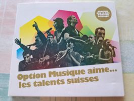 Cd Option musique aime les talents suisses 