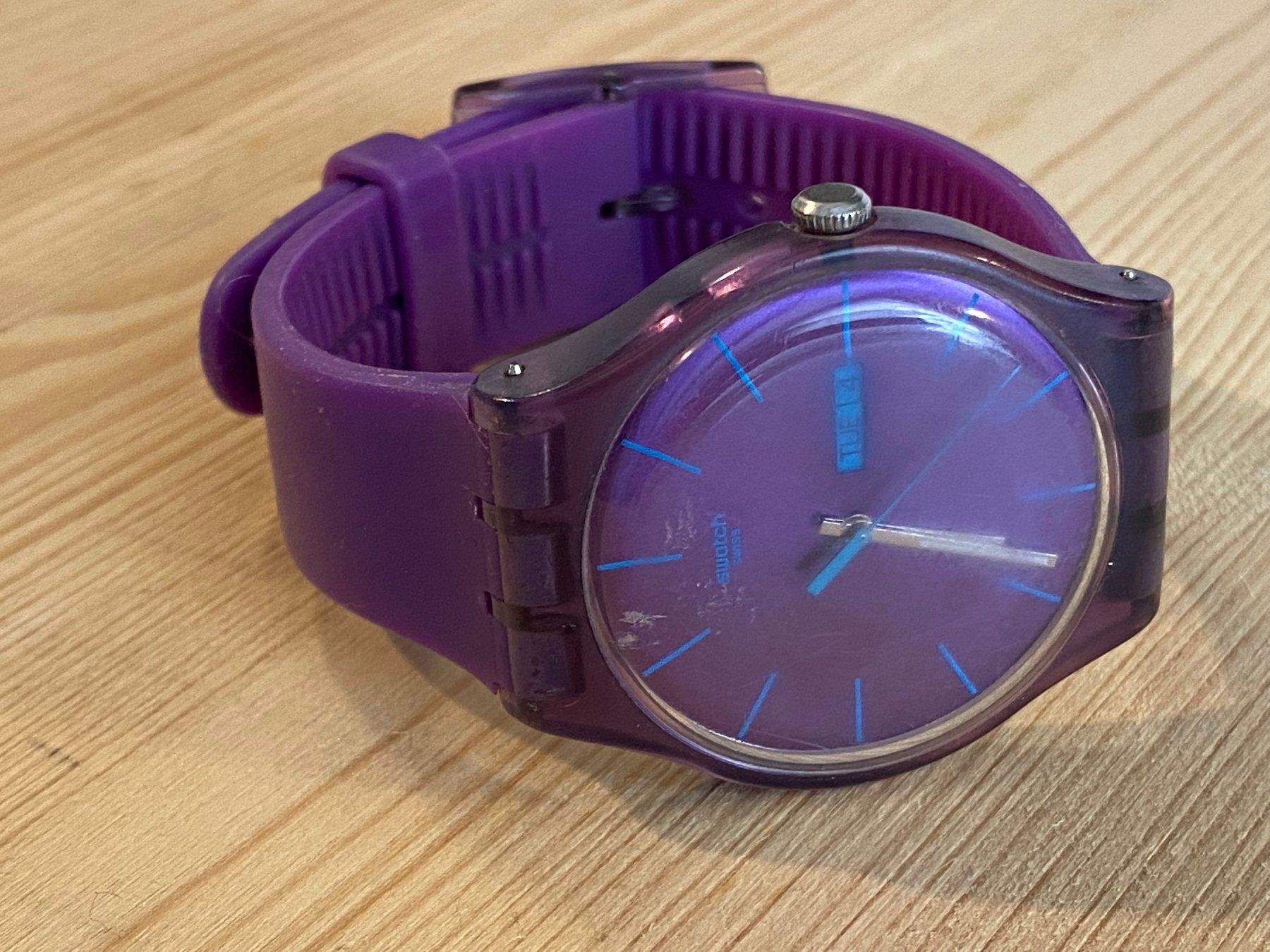 Swatch Orologi: Original SWATCH Armbanduhr, Unisex – Usato da Schaffhausen venduto da VintageCity 8