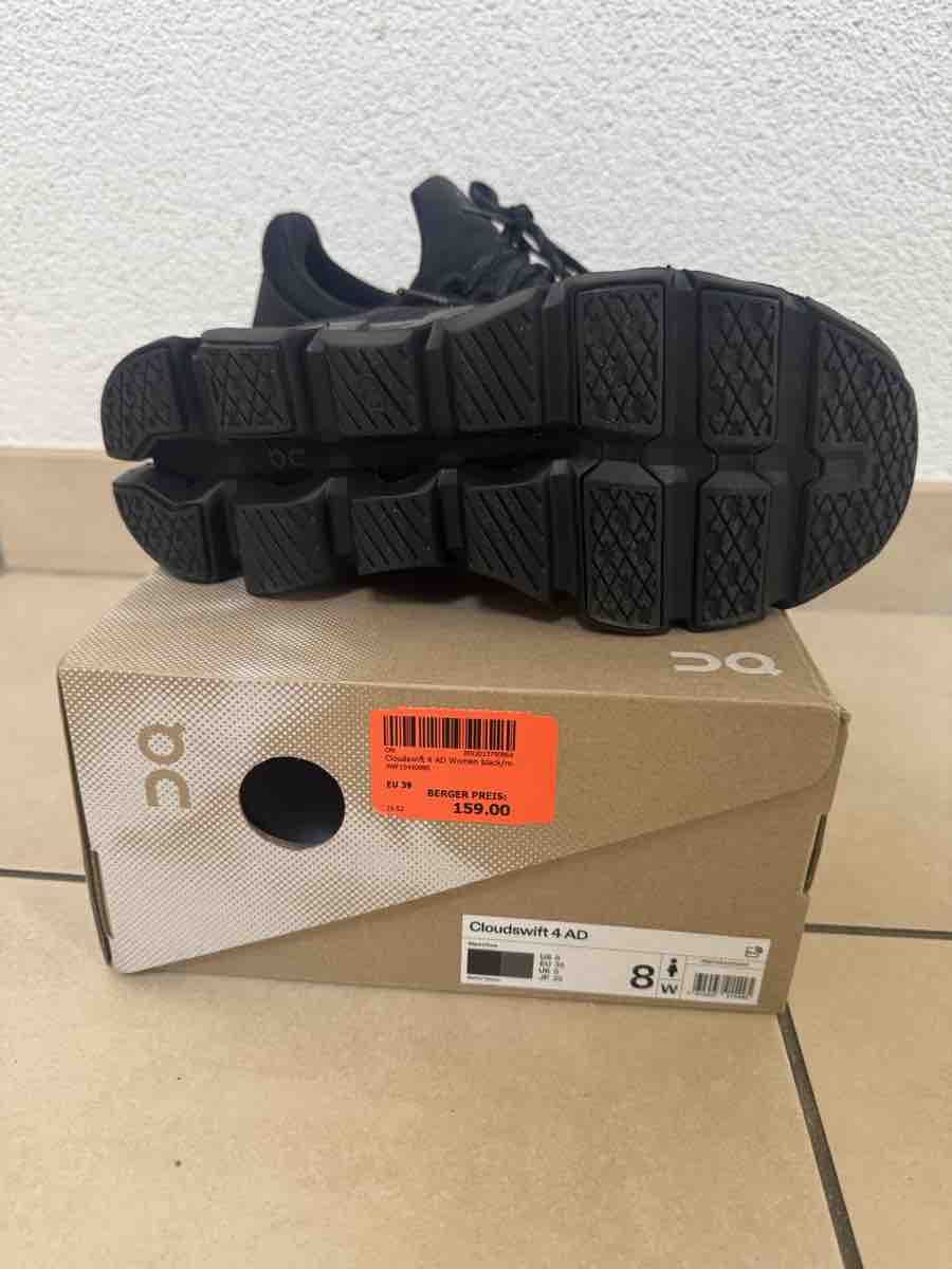 On Scarpe da donna: ON Cloudswift 4 AD Black 39 – Nuovo e nell'imballaggio originale da Bex venduto da ArnaudAGV 3