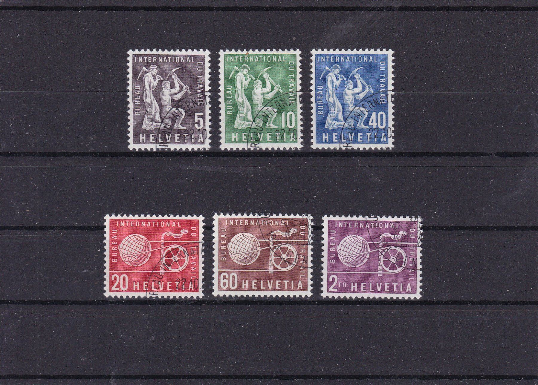 Tutti i francobolli: SCHWEIZ Dienstmarken 1956 – Usato da Gretzenbach venduto da Sikim