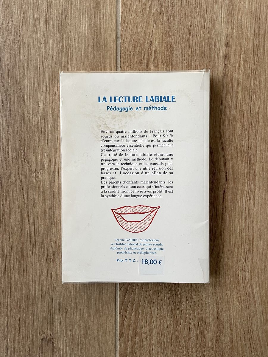 Libri: Livre - La lecture labiale - Pédagogie et méthode – Usato da Lonay venduto da ju-71 1