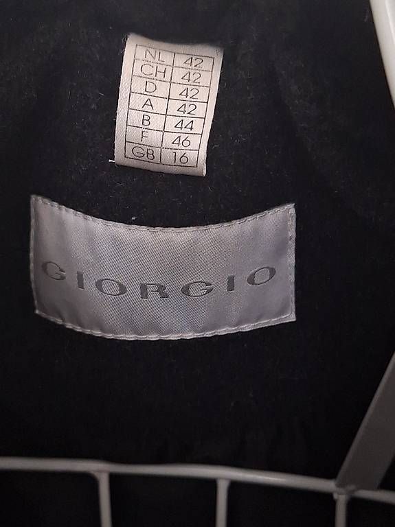 Cappotti: Wollmantel Giorgio Grösse 42 anthrazit  – Usato da Schaffhausen venduto da ell_lrs7 3