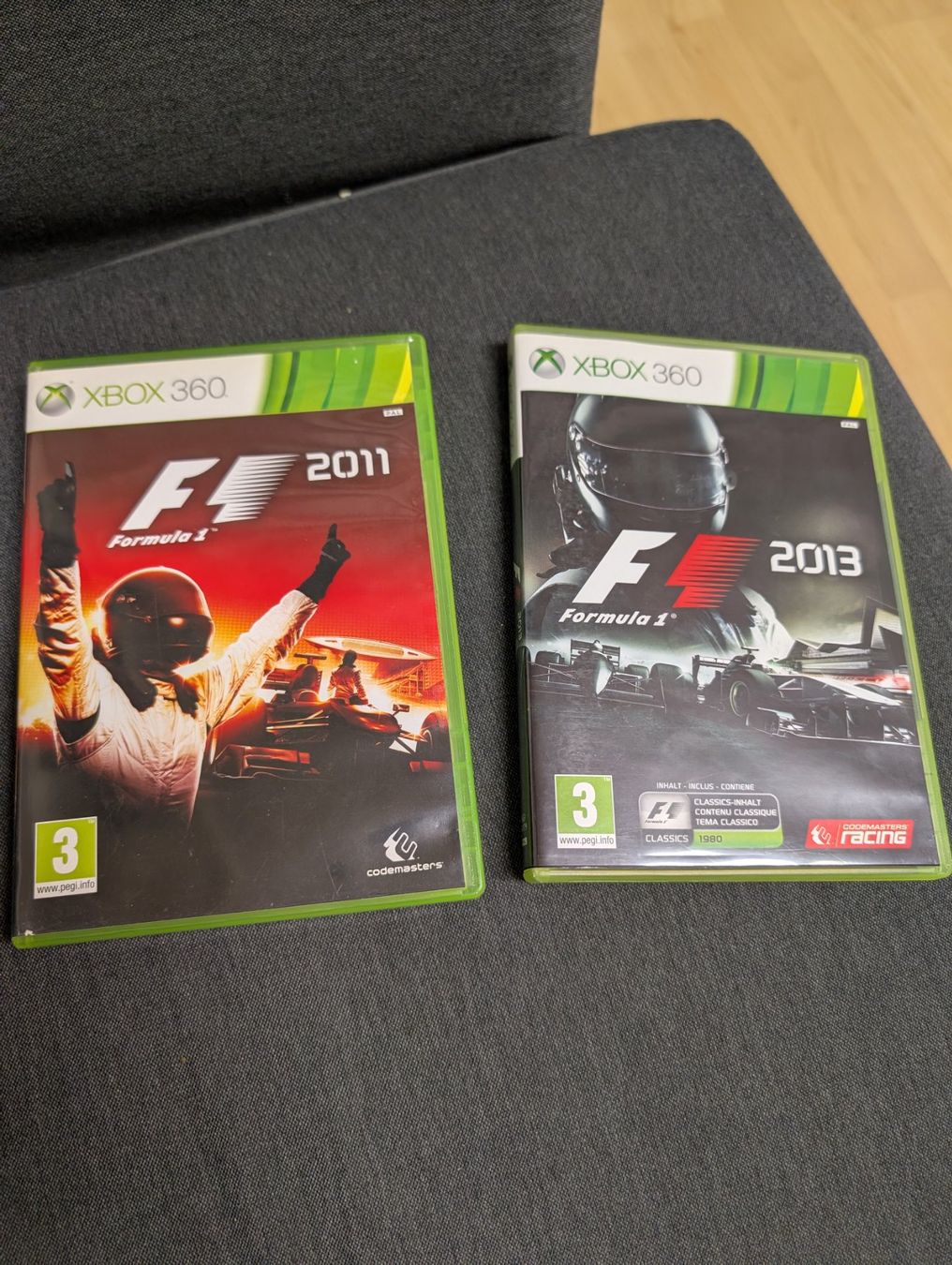 Spiele: F1 2011 and 2013 Microsoft Xbox 360 – Gebraucht aus Giubiasco von Ticinerd