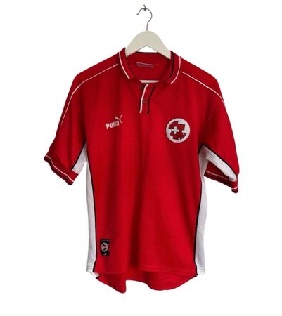 Schweiz Nati Nationalmannschaft Vintage Trikot 1999 WM 2026