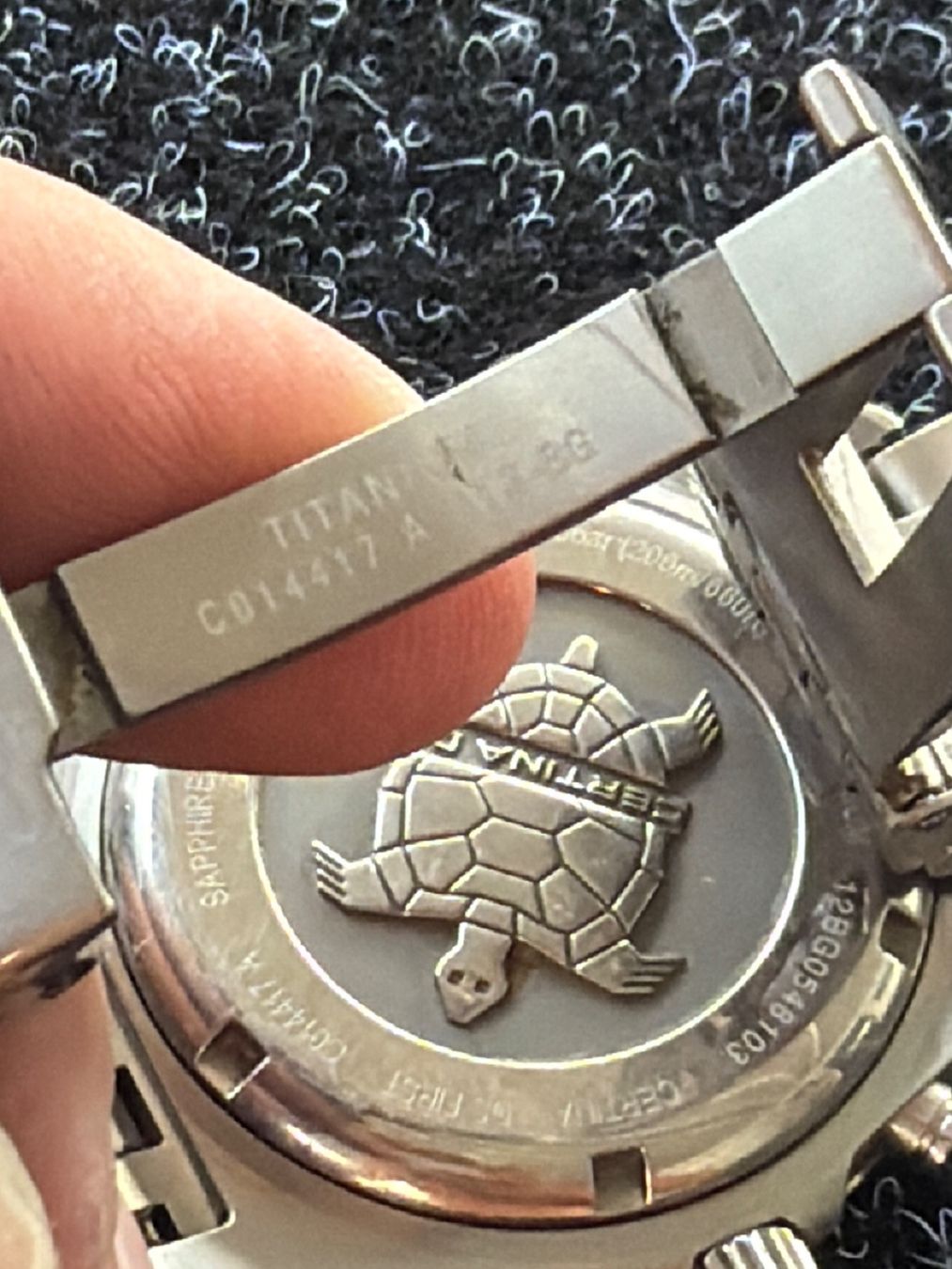 Certina Montres: Certina DS First Titanium – D'occasion à Schlieren par Luxury.Time 5
