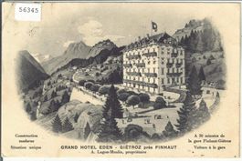 Grand Hotel Eden - Gietroz pres Finhaut