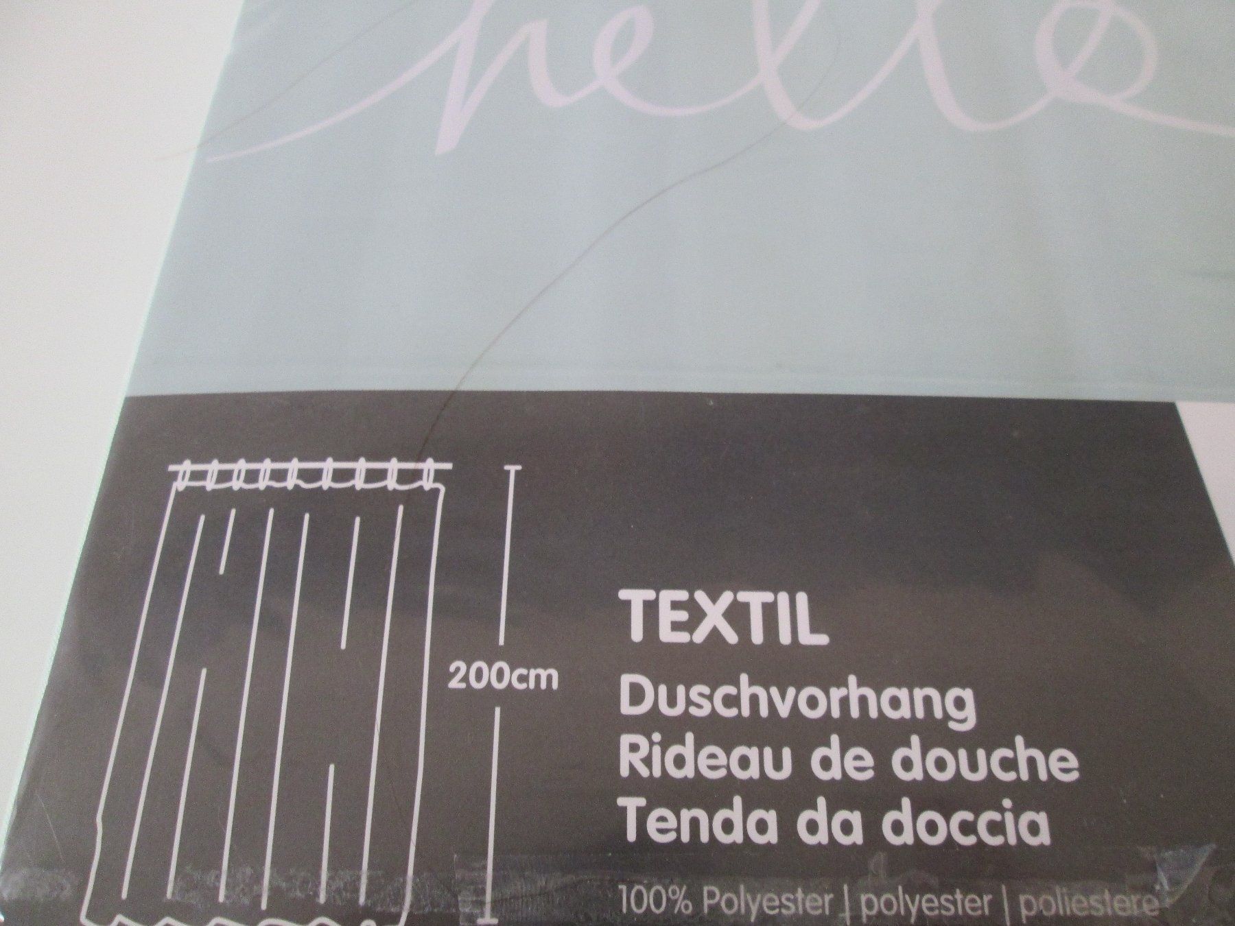 Tende: Duschvorhang 180cm./200cm.Neu – Nuovo e nell'imballaggio originale da Movelier venduto da ddomenika 2