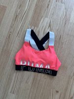 Puma Sport BH Pink Schwarz Grösse S