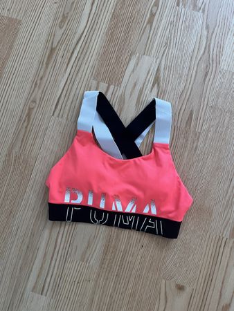 Puma Sport BH Pink Schwarz Grösse S