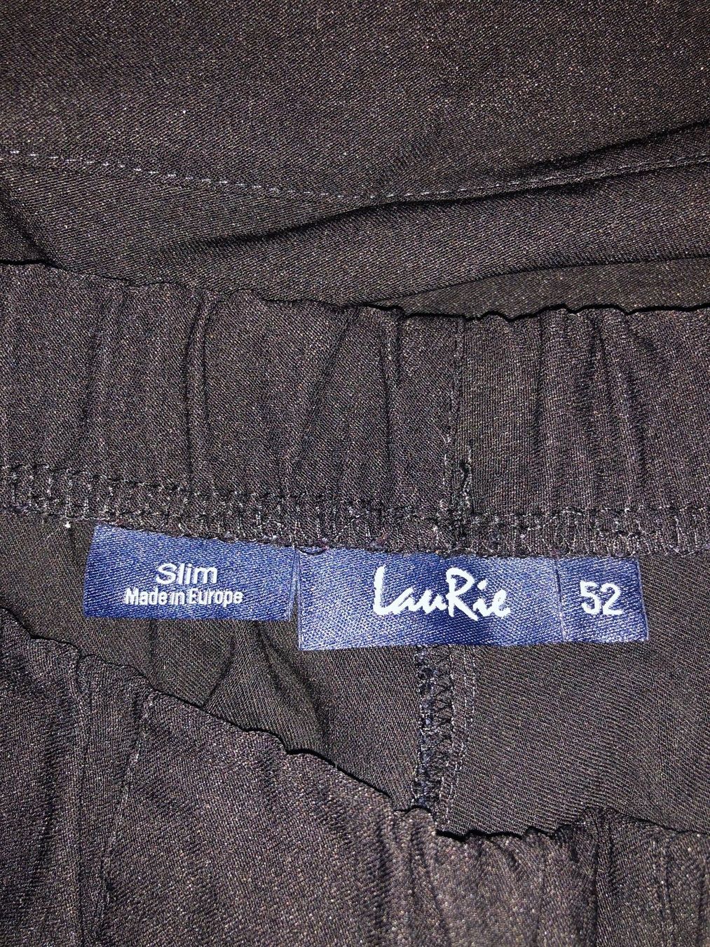 Hosen: Hose, LauRie, schwarz, neu, Gr. 52 – Neu (gemäss Beschreibung) aus Uster von Elefanten2 1