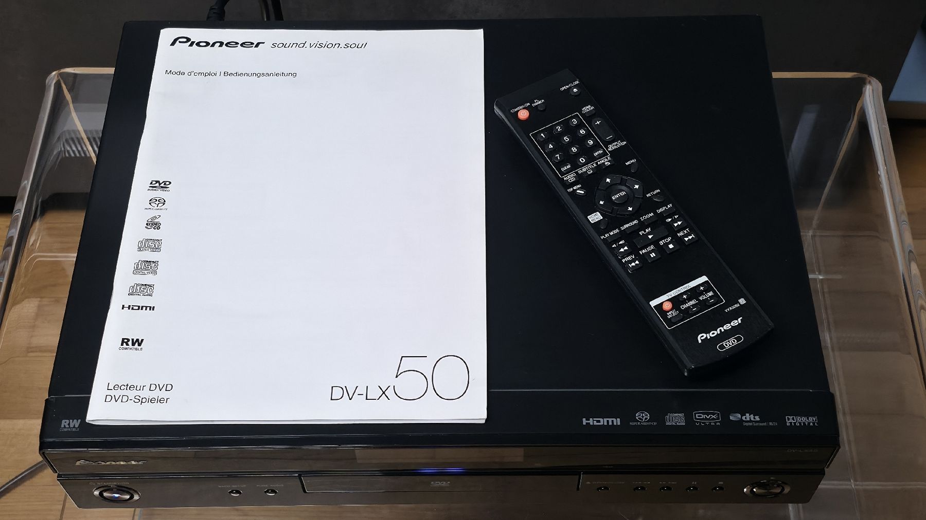 Pioneer Lettore multimediale & Streamer: DVD Player DV-LX50 – Usato da Grosshöchstetten venduto da preisvoyeur