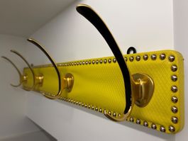 Vintage Wandgarderobe / Hakenleiste / 50er/60er Jahre