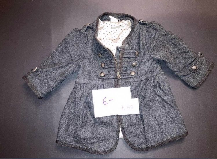H&M Giacche & Cappotti: Manteau gris chiné t.68 – Usato da Grolley venduto da laitue_21