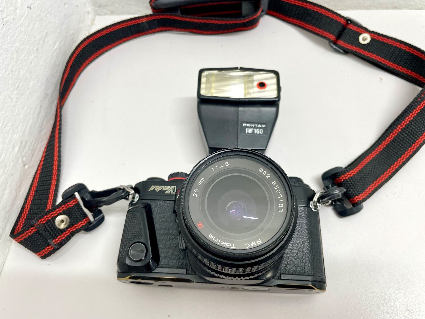 Pentax Fotocamera: Pentax Program A Spiegelreflex Kamera (um 1985) – Usato da Niederdorf venduto da LeptonAG 1