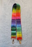 Neu! REGENBOGEN Schulterriemen, Schultergurt, Taschengurt