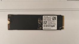 Samsung SSD 512GB NVMe M.2 neuwertig