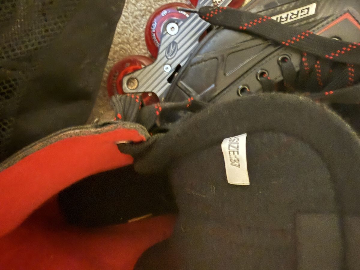 Patins à roul. & inline: Inlineskates Graf Grösse 37 mit Protektoren  – D'occasion à Wohlen AG par Chili81 1