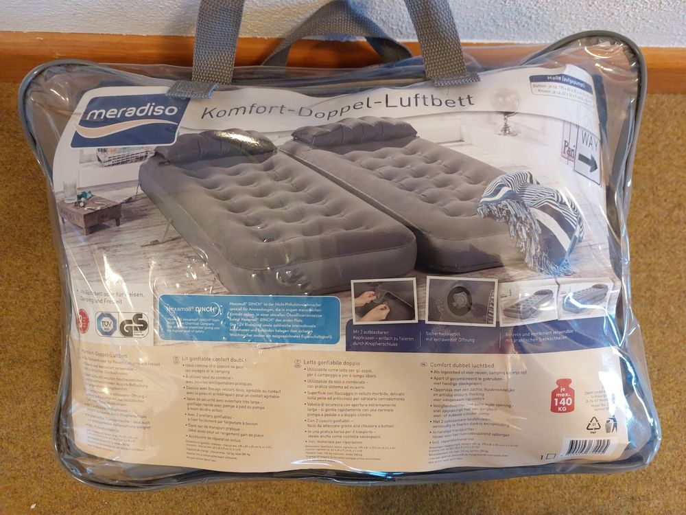 Camping Doppelmatratze aufblasbar Kaufen auf Ricardo