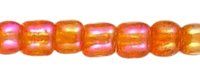 Rocailles Transparent Reg. Orangerot 3mm / 30g