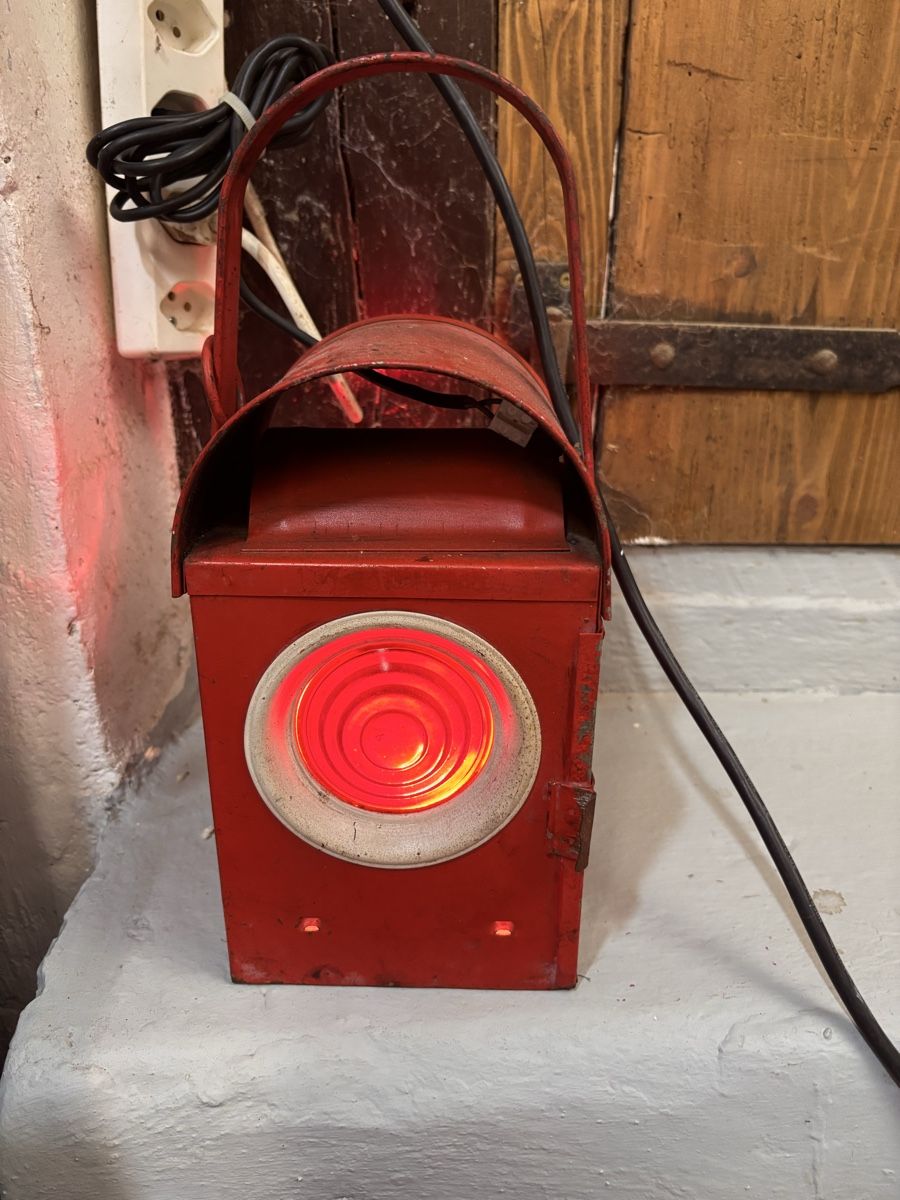 Lampade: Bahn Lampe mit elektrisch – Usato da Escholzmatt venduto da sukides55 3