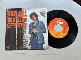 BILLY JOEL tolle Single Kult My life Songwriter Top Klavier
