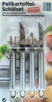 Pellkartoffel-Schäl-Set - Raclette e altro set pelapatate