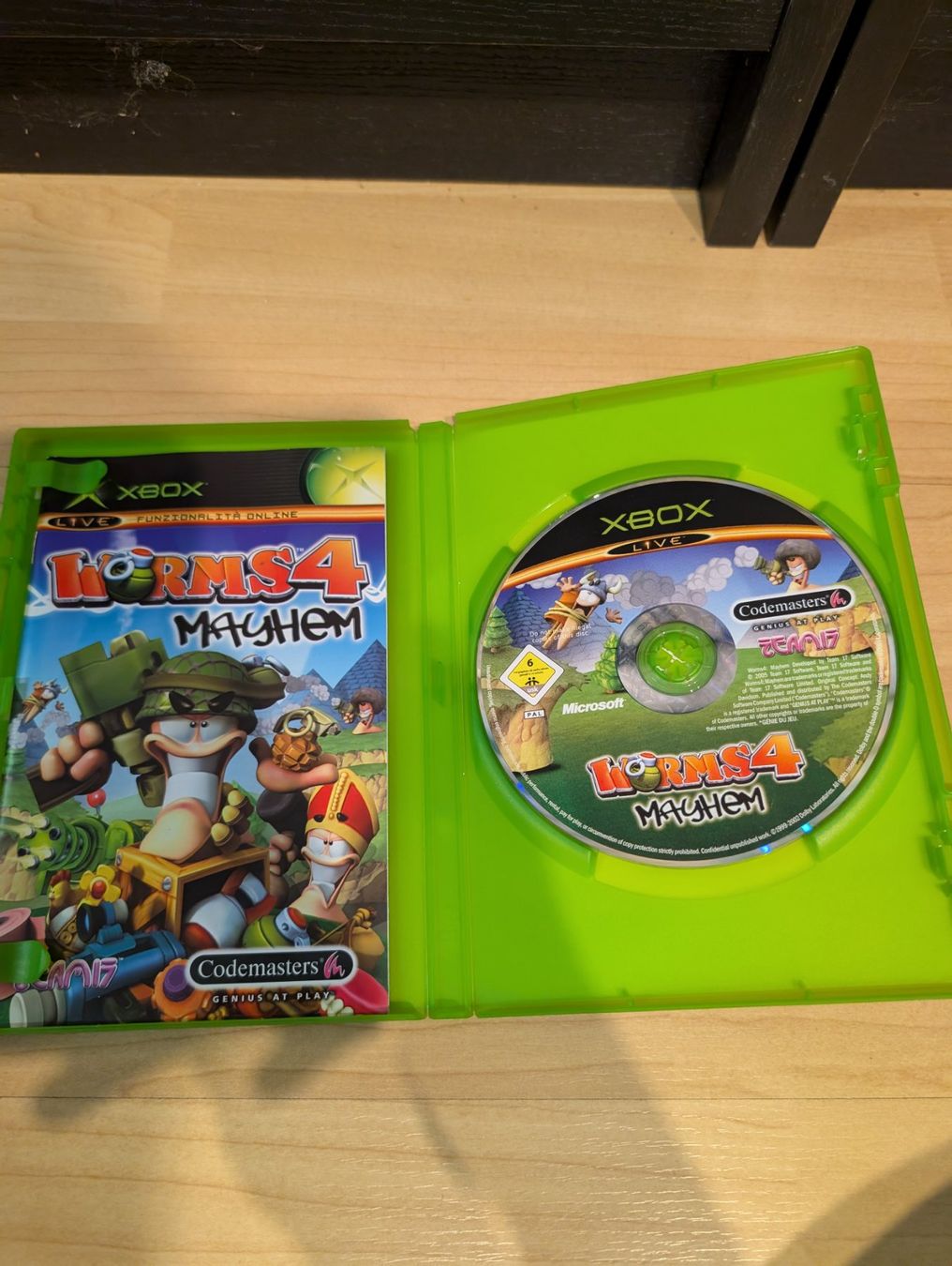 Giochi: Worms 4 mayhem Microsoft Xbox – Usato da Giubiasco venduto da Ticinerd 2