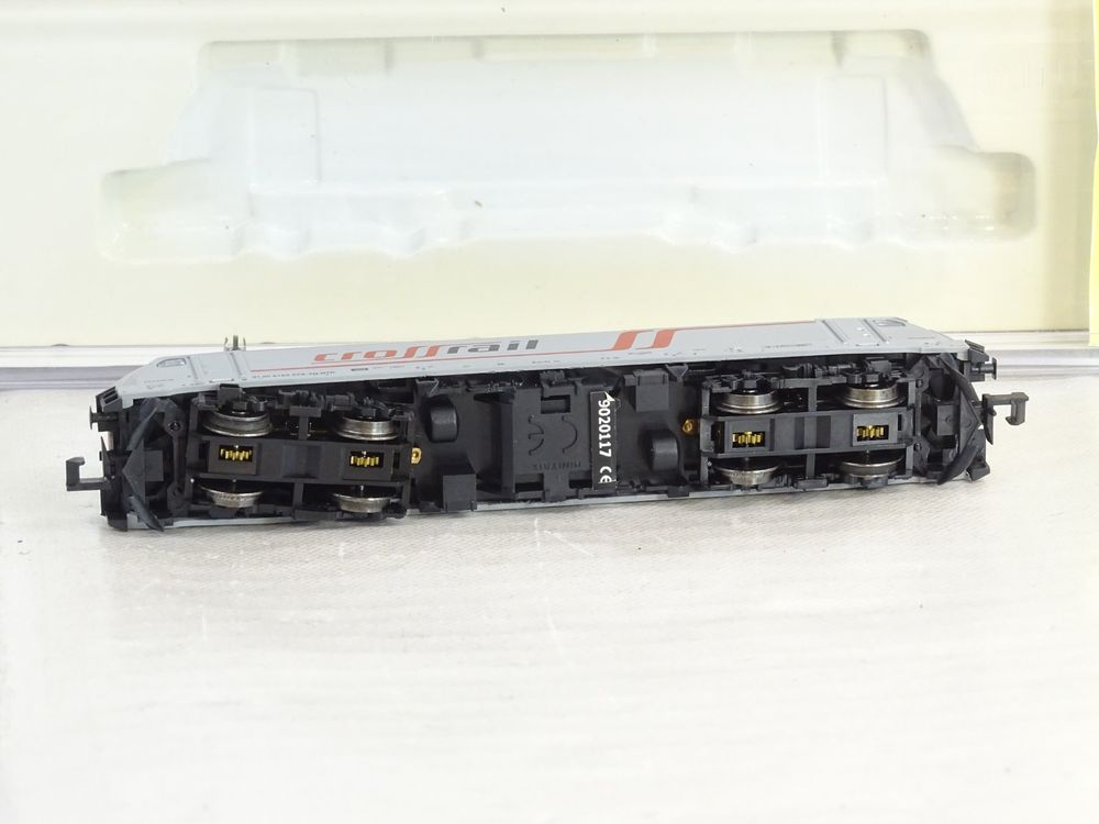Minitrix 12596 Crossrail BR185, Grau, DSS/Analog, Spur N,OVP (Gebraucht ...