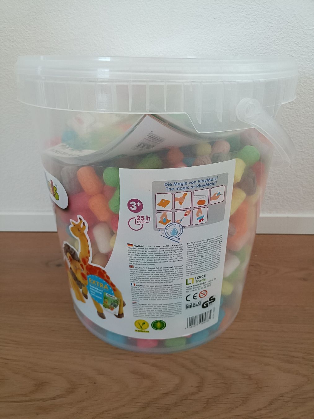 Giocattoli: PlayMais Basic - XXL Eimer voll, mit Buch – Usato da Winterthur venduto da meci02 4