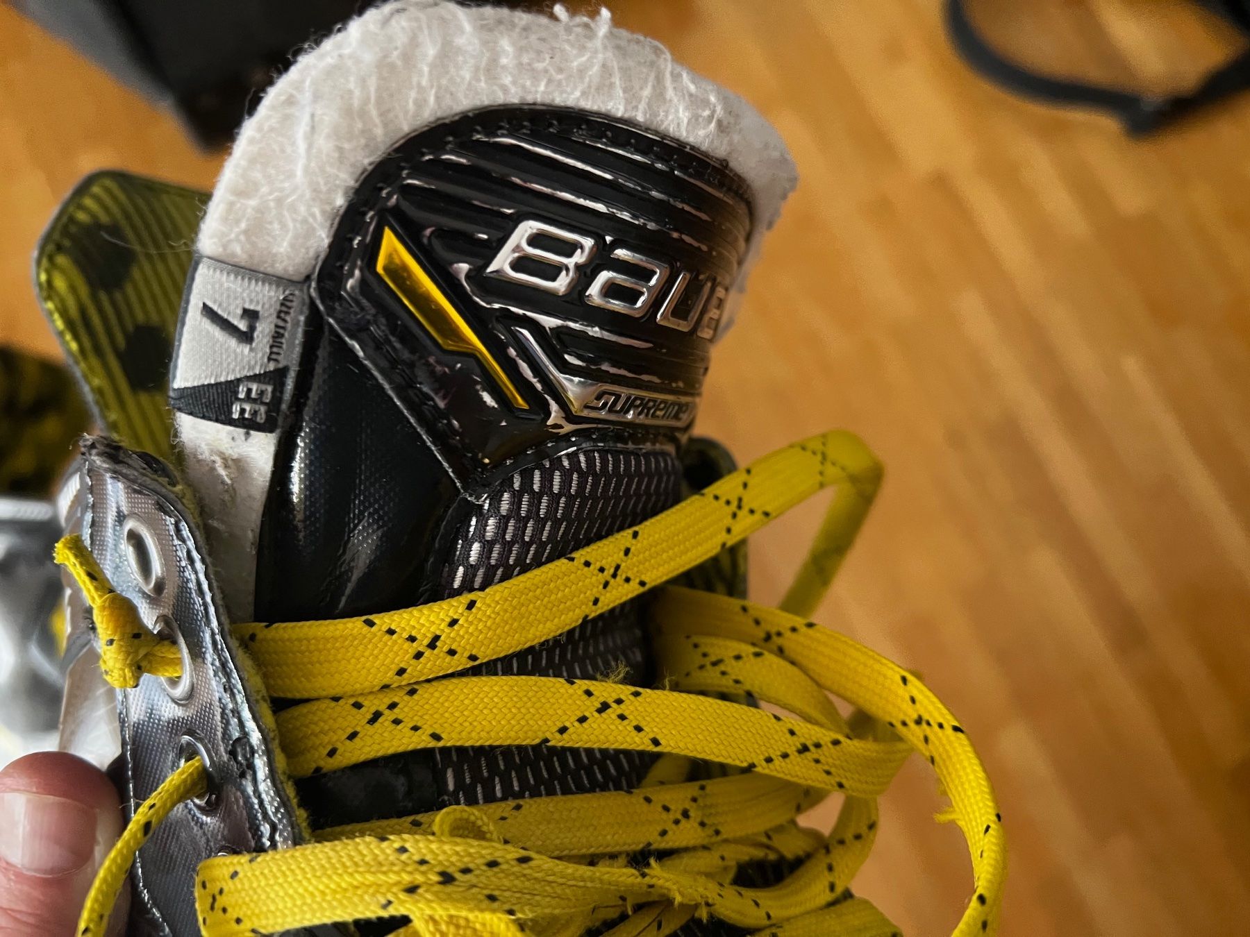 Bauer Pattini da ghiaccio: Junior-Schlittschuhe Bauer Supreme M3 – Usato da Zürich venduto da luc70 3