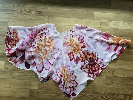 Passigatti Seidentuch - neu, Blumenmuster 🌸