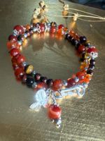 925 Silber Halbedelsteinperlen - Armband