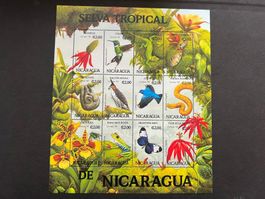 Exotic Tropical Nicaragua 1 Block  **  Luxus (B27)