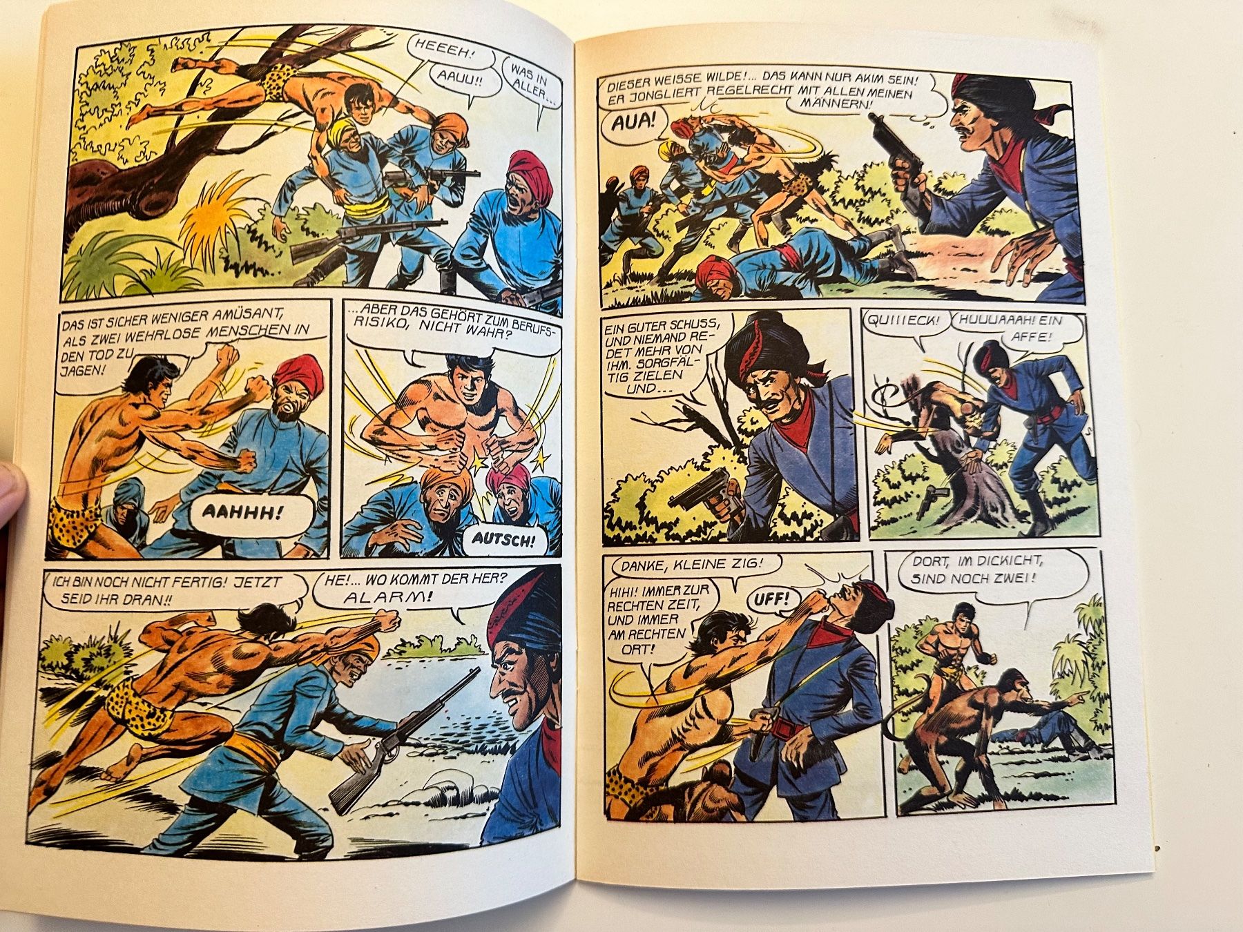 Fumetti: AKIM HERR DES DSCHUNGELS BAND 1 - HETHKE COMIC – Usato da Münsingen venduto da Ganjam 5