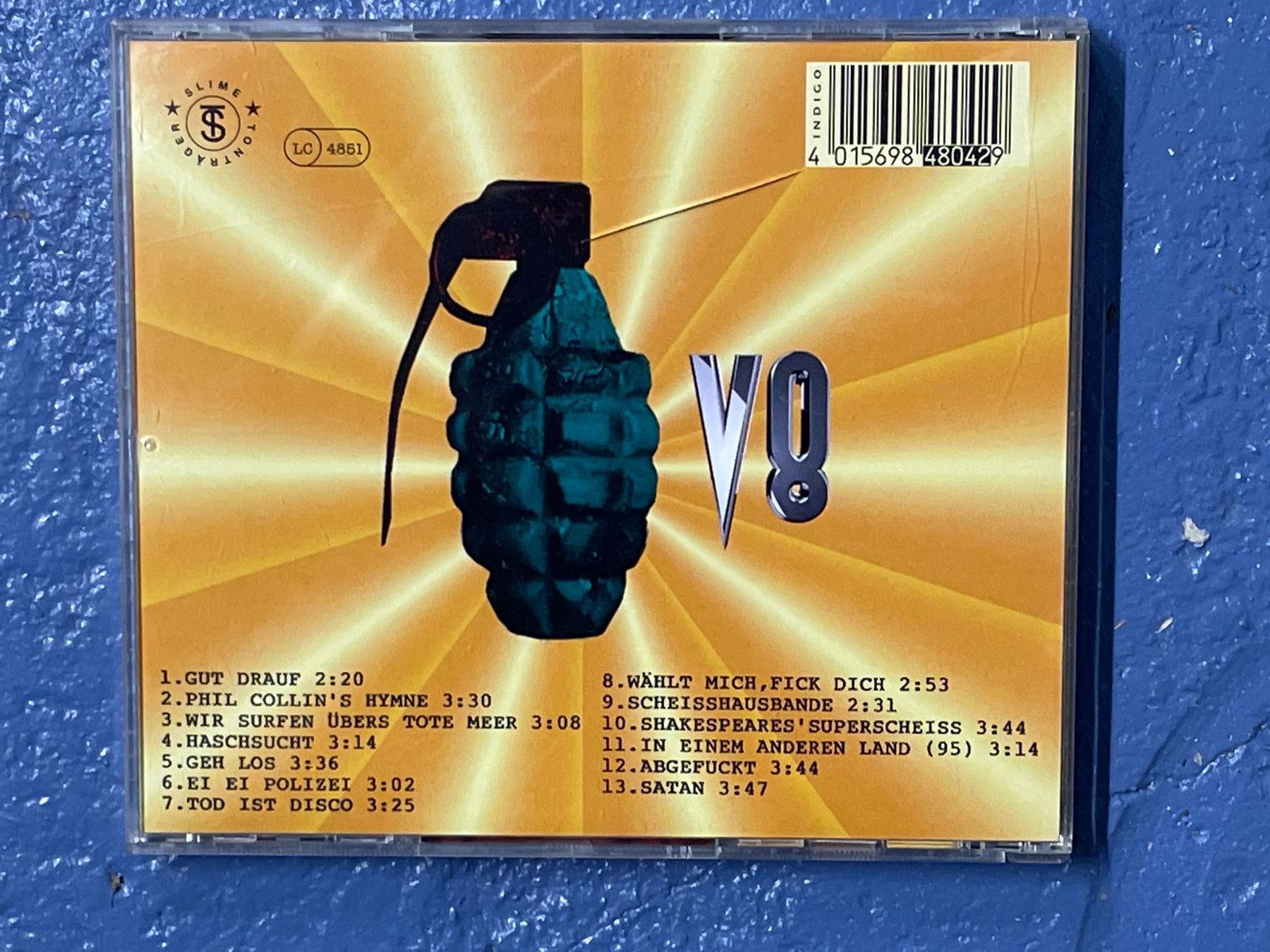 CD: [CD] ABWÄRTS - V8 (1995) – Usato da Frasnacht venduto da DiskSelection 1