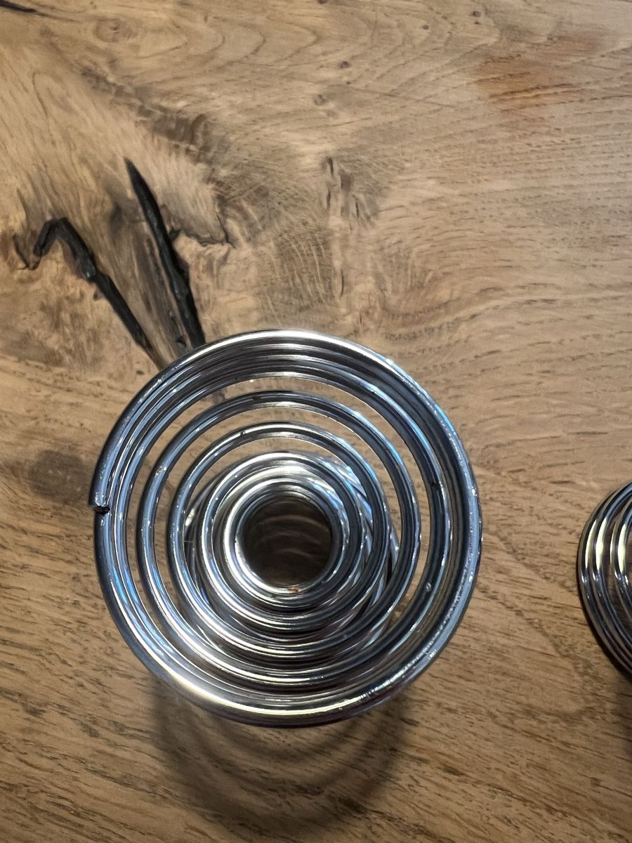 Altre Stoviglie: 2er Set Spiral Eierbecher, Edelstahl – Usato da Zürich venduto da luc_tx6w 2