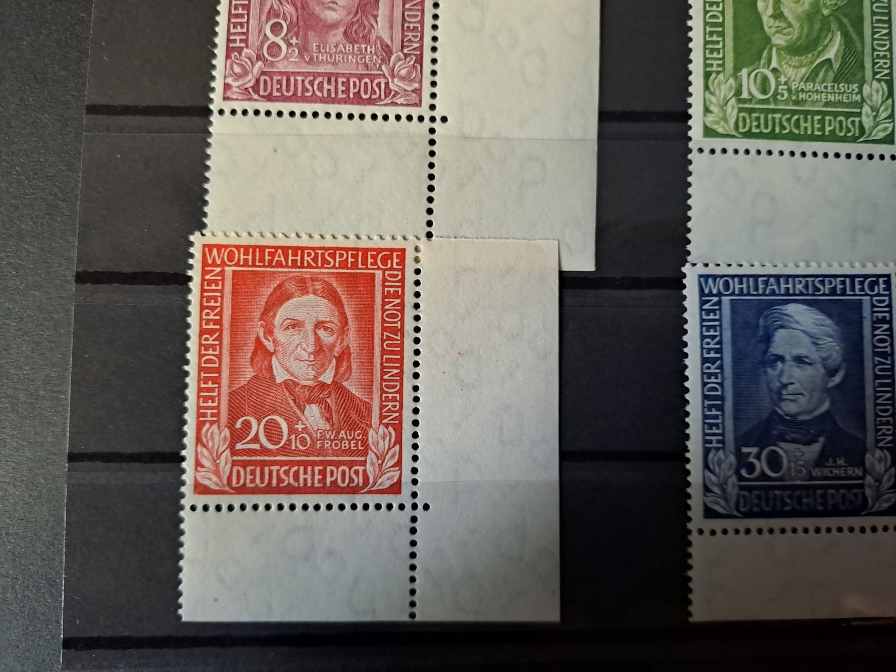 Alle Briefmarken: BRD Wohlfahrt 1949** tadellos, Kat: 135.- – Neu (gemäss Beschreibung) aus Spiez von Heinick 3
