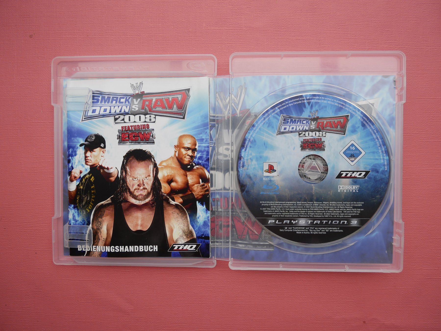 Sony Giochi: WWE SmackDown vs Raw 2008 (PS3) – Usato da Niederwangen BE venduto da Benny.7 2