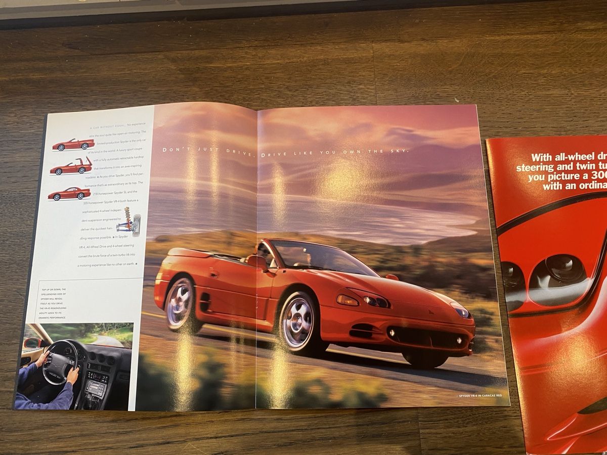 Mitsubishi Documenti: Mitsubishi 3000 GT Spyder Prospekte – Usato da Immensee venduto da AutoTrader24 2