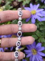 Spinel Edelstein Armband aus Silber 925, Neu