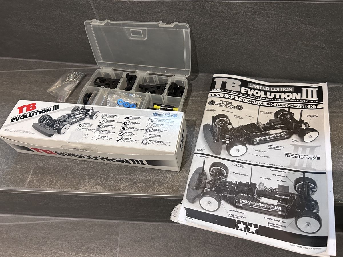 Tamiya Modellismo RC: Tamiya TB EVO 3 Limited Edition trf – Usato da Kestenholz venduto da ask_9wxb 8