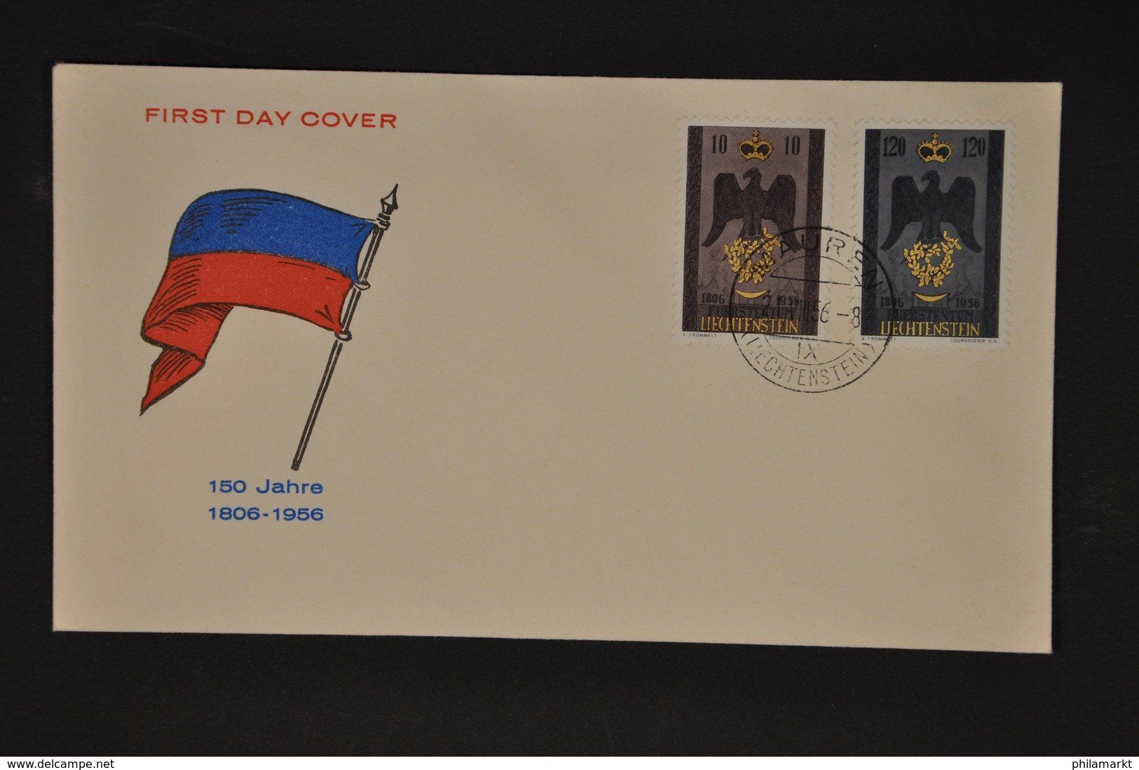 Tutti i francobolli: 1956 290-291 FDC – Usato da Wolfhalden venduto da Zinauktion