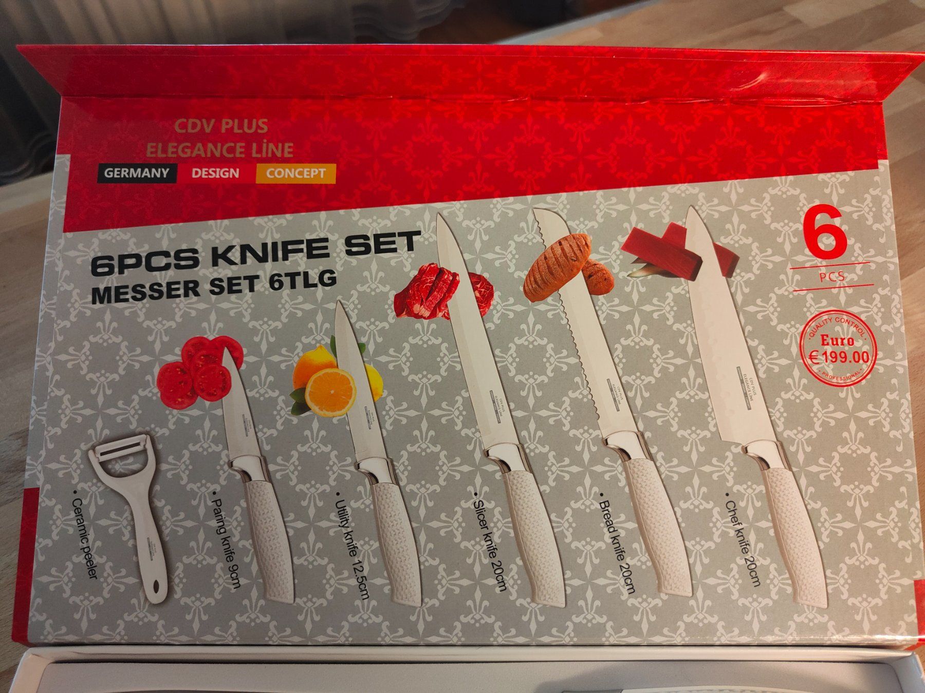 Coltelli da cucina: Messer Set – Nuovo e nell'imballaggio originale da Arbon venduto da karolina_frank 3