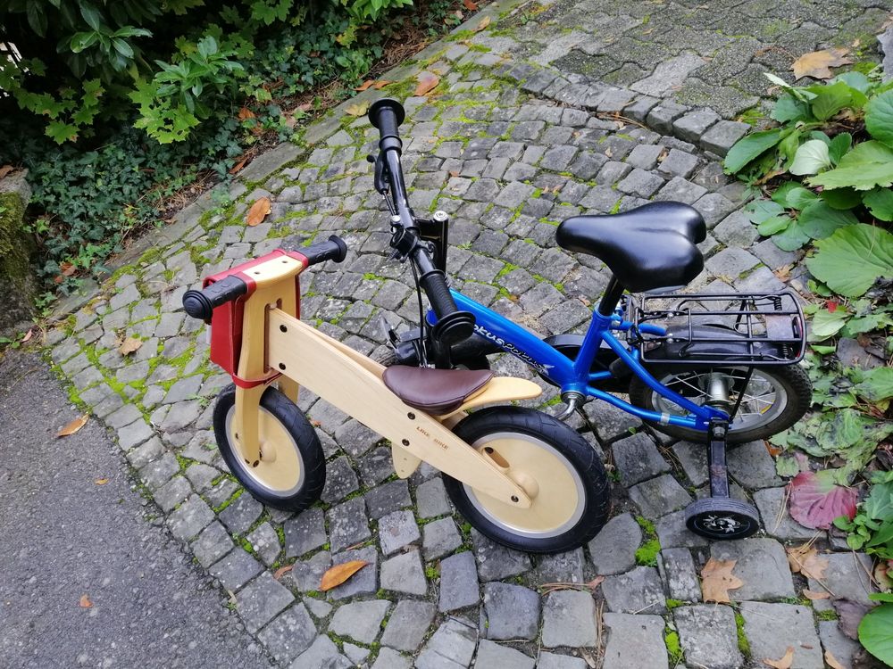 Draisienne Enfant 3-4 Ans Löwenrad - 12 Pouces, Cadre Acier, Réglable, Pneus EVA Increvables